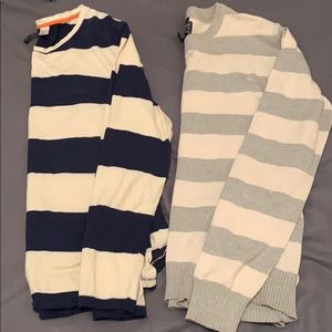 Men’s t-shirt and sweater